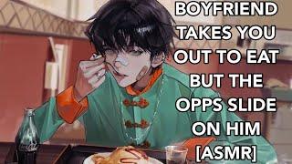 Boyfriend Takes You Out To Eat But His Opps Slide On Him Boyfriend ASMR