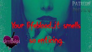 Curious Female Vampire Drinks From You F4M Fae Listener Romanian Accent Teasing Death