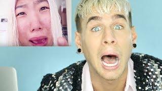 HAIRDRESSER REACTS TO HAIR BLEACHING FAIL 2  bradmondo