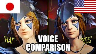 Japanese vs English VOICE COMPARISON  Life is Strange Before the Storm