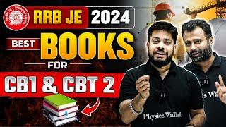 RRB JE 2024 Best Book Recommendations for CBT 1 & CBT 2 Exams 