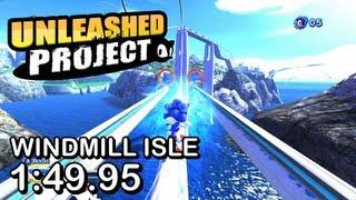 Sonic Generations - Unleashed Project Windmill Isle Modern Speed Run no skills - 149.95