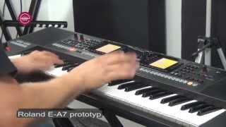 Roland EA7 demo - Electric Piano sounds Roland E A7 demo - Roland E-A7 new keyboard 2015