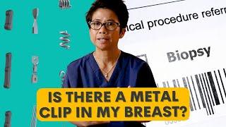 Metal Clips in the Breast Purpose Procedure and What to Expect - with Dr Tasha