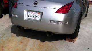 Nissan 350z Godspeed HKS replica exhaust