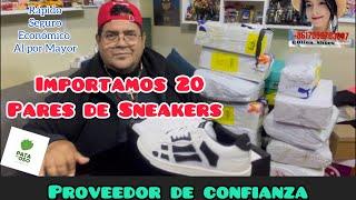 Importamos 20 zapatillas de China 