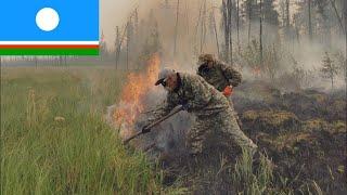 Watch.. Huge fires in the Russian Republic of Yakutia