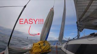 Launching an Asymmetric Spinnaker - Its Easy