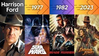 Harrison Ford Evolution - Every Movie from 1967 to 2023