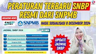 ATURAN SNBP 2024 TERBARU DARI SNPMB