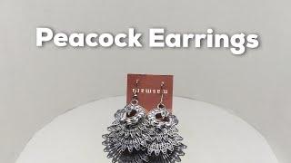 Masmara Peacock Earrings