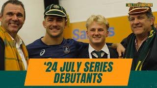 2024 July Series Debutants  Wallabies