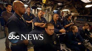 A rare look inside nuclear powered submarine USS Florida  Nightline