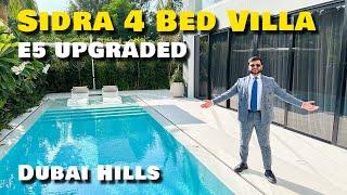 Tour Of Stunning Upgraded E5 Type Sidra Villa Dubai Hills Estate