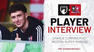  Charlie Cummins post Weston-super-Mare A  Exeter City Football Club