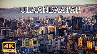 Ulaanbaatar Mongolia   4K Drone Footage