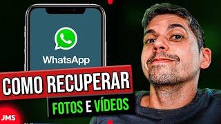 Como recuperar FOTOS E VÍDEOS APAGADOS do seu WhatsApp - Android e iPhone