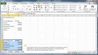 In Excel mit Drag and Drop kopieren und verschieben