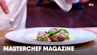 Due Giudici Una Spesa con Bruno Barbieri e Giorgio Locatelli tartare di trota  MasterChef Magazine