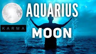 MOON IN AQUARIUS  Meaning Traits Personality