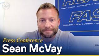 Sean McVay Talks Injury Updates Coming Out Of Lions Game & What He Saw In Rookie Jared Verses Debut