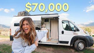 SHOCKING $70000 Van Tour - Ram Promaster Camper Van