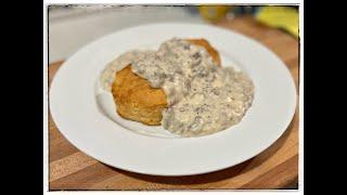 Ultimate Sausage Gravy with Biscuits  Easy recipe for Sausage Gravy