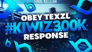 1st Obey Texzl - Red Kiwiz Montage Challenge Response #Kiwiz300k