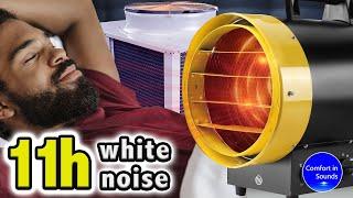 White noise fall asleep easily air system noise fan heater noise for sleeping relaxing focus