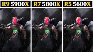 Streaming Test  Ryzen 5600X vs 5800X vs 5900X 