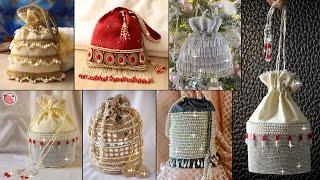 Wedding Potli Purse.. DIY HandBags - Bridal Accessories Part - 1