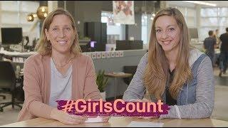 #GirlsCount  Susan Wojcicki CEO of YouTube & Physics Girl - 117000