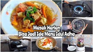 Review Kompor Gas Slim & Elegan Rinnai RI-201S  Lanjut Masak Menu Harian Tongseng Daging Sapi