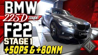 BMW 225d F22 224PS  Softwareoptimierung Stage 1  Logs - Dyno - 100-200  mcchip-dkr