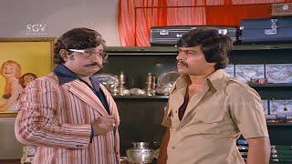 Thoogudeepa Srinivas Offers Money to Shankarnag to leave his daughter  Auto Raja Movie Best Scene