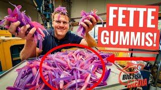 GUMMIFISCHE - Hier werden sie gemacht  Gregor trifft die Profis Non-Toxic Gummiköder