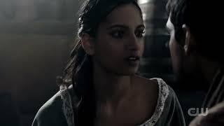 THE OUTPOST S2E4 JANZO AND NAYA KISS FOR THE FIRST TIME