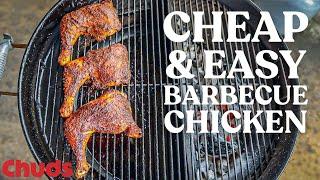 Easy BBQ Chicken Recipe on the Weber Kettle  Chuds BBQ