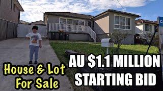 Auction House & Lot in Western Sydney  Starting Bid $1M