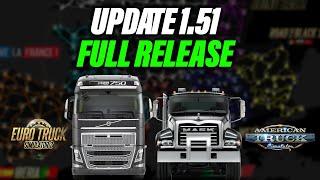 ETS2ATS 1.51 Full Update Release Today  More Features than Ever