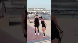 KimPau spotted nag work out sa Dubai. Twinning pa yung outfit nila 🫣 #shortvideo