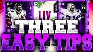 THREE EASY TIPS FOR FREE PLAYERS AND COINS IN MADDEN 20  BEST EASY MADDEN 20 TIPS