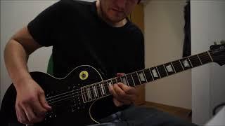 Dark blues guitar playing - Epiphone Les Paul Standard - D Minor