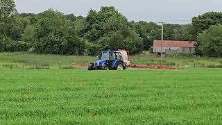 Spraying Barley 2024