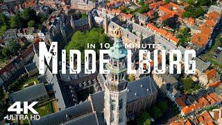 MIDDELBURG 2024  Drone Aerial 4K  Holland Netherlands Nederland Zeeland