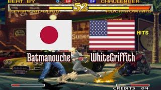 Garou Mark of the Wolves Top Players - Batmanouche JP vs WhiteGriffith US