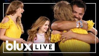 Taylor Lautner Joins Taylor Swift on Stage in Kansas with backflip entrance with Joey King FULL