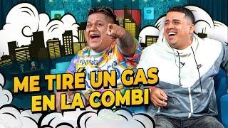 ME TIRÉ UN GAS EN LA COMBI  Noches de Comedia con Jefferson ft Frejolito Jr