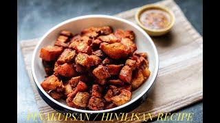 COOKING PORK PINAKUPSAN PORK HINILISAN HOW TO COOK FRIED PORK PINAKUPSAN USING 3 INGREDIENTS ONLY