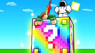 The NEW RAINBOW Lucky Blocks Are INSANE.. Roblox Bedwars